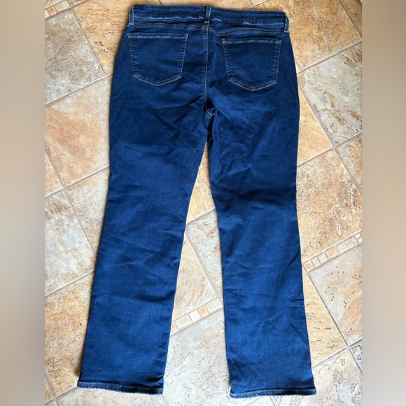 NYDJ Women's Marilyn Straight Denim Blue Jeans Color Quinn Size 14P - Picture 8 of 12